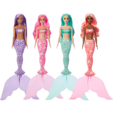 Barbie Color Reveal Mermaid Treasure nukke (lajitelma)