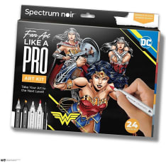 Creativ Company Wonder Woman piirustussetti