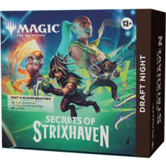 Magic The Gathering Secrets of Strixhaven Draft Night keräilykortit