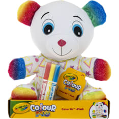 Crayola Väritettävä nallepehmo ja tussit