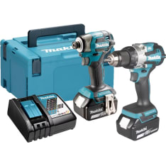Makita 18V DDF489 ja DTD173, 2x5,0ah akkukonesarja
