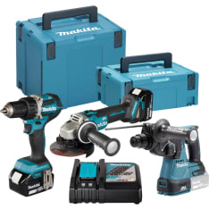 Makita DLX3197JX1 18V LXT 2X5AH akkukonesarja
