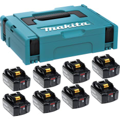 Makita 18V LXT 6ah 8-Pack akkupaketti