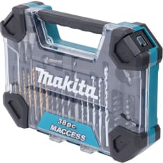 Makita 38-os. poranterä ja ruuvikärkisarja