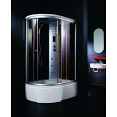 AQUALINE OW-T18 120x85x218 cm right shower cubicle