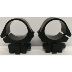 Optilock 11mm low 1" kiikarinjalat