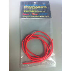 AW G18 1 m red silicone cable