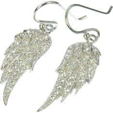 SK B55 Enkelinsiipi hopeakorvakorut