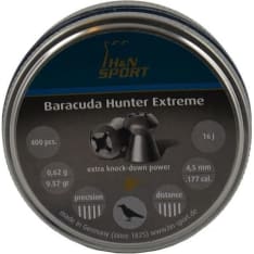 H&N Baracuda Hunter Extrem 4,5mm 0,60g 400kpl ilmakiväärin luoti