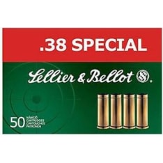 Sellier&Bellot .38 Special LFN 10,25g 50 kpl patruuna.