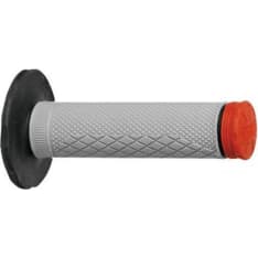 Pro Taper Grip Tri-Density Diamond 2kpl harmaa / punainen tuppi