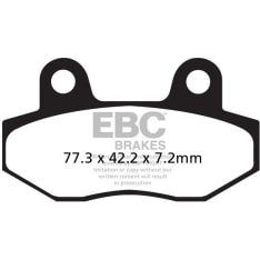 EBC Kymco/Peugeot FA86 jarrupalat