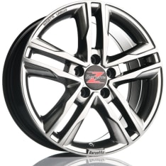 Barzetta Cavallo Hyperblack Pakettiautoihin 7.5x17 Jako:5x112 ET:50 vanne