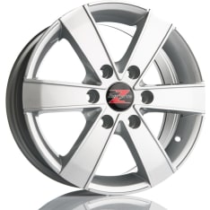 Barzetta Toro Silver Pakettiautoihin 8x18 Jako:6x130 ET:50 vanne