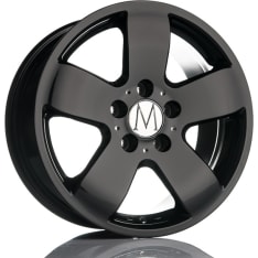 Melchior Vanguard Classic Black 7.5x16 Jako:5x112 ET:37 vanne