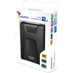 ADATA DashDrive Durable HD650 Black 2TB ulkoinen kiintolevyasema