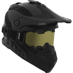 CKX Titan Solid helmet + goggles