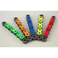 RK 420SB yellow chain +CL (spring lock)