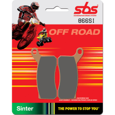 SBS 23-866SI Sintered Offroad Ktm 450XC Front Brake Pads