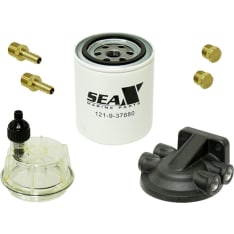 Sea-X MR-07232 fuel filter with cover universal model 1/4