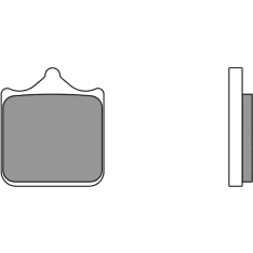 Brembo 231-BB3396 Front Sintered Brake Pads