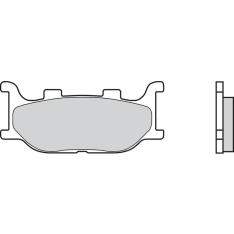 Brembo 231-YA34SA Front Sintered Road Brake Pads