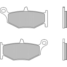 Brembo 231-SU32SP Taakse Sintered Road jarrupalat