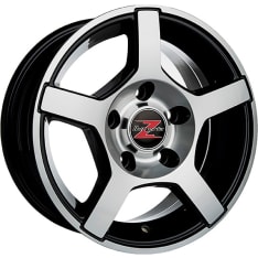 Barzetta Trolley Black Polished 6x13 jako: 5x112 ET:30 vanne