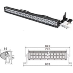 Kinwons 10-32V 180W LED työvalopaneeli