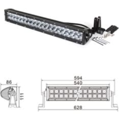 Kinwons 10-32V 120W LED työvalopaneeli