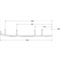 Sno-X Ripper Four handlebar pair 4" carbide