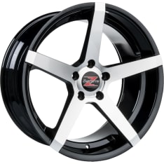 Barzetta Colonnello Black Polished 8.5x19 Jako:5x112 ET:30 vanne