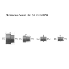 Scheppach Woova 3.0 HA1600 HD12 adapterisarja