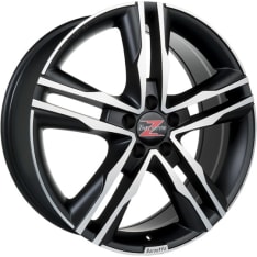 Barzetta Cavallo BlackPolish pakettiautoihin 8x20 Jako:5x120 ET:48 vanne