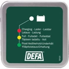 Defa LED näyttö 1x15a akkulaturille