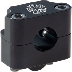 A pair of Timeless 22mm handlebar risers