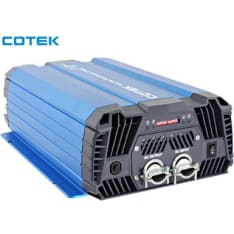 Cotek 12V 230V 2000W siniaaltoinvertteri ja akkulaturi