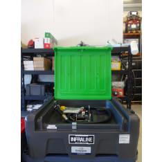 TrucMaster Classic 200L 12V diesel/fuel oil tank with pump