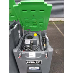 New TruckMaster 200L 12V diesel/fuel oil tank with pump and protective cover