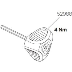 Thule TH 52988 4Nm momenttiavain