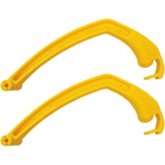 C&A PRO Yellow pair of ski grips