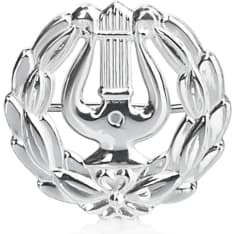 Top Gold 4813.2 silver chest lyre