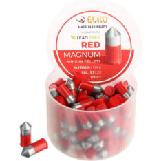 Elko Red Magnum 5,5mm 1,08g 125 kpl lyijytön ilma-ase luoti