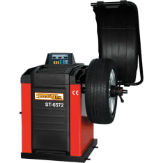 SteyrTek ST-6572 balancing machine with automatic measurement