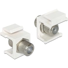 DeLOCK 86300 naaras-naaras keystone F-liitin