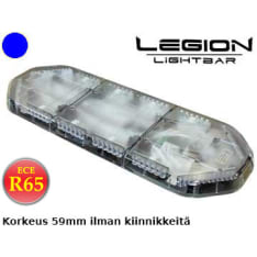 Axixtech Legion 920x331x59mm 12V sininen LED-majakkapaneeli