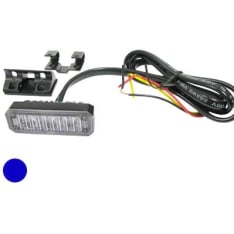 Axixtech 64x22x24mm 12-24V MS3 Blue LED Flasher