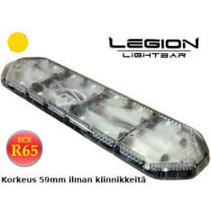 Axixtech Legion 1372x331x59mm 12-24V keltainen LED-majakkapaneeli