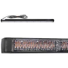 Axixtech 855x32x53mm 12-24V LED-varoituspaneeli HRZ6