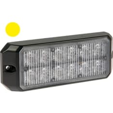 Axixtech 132x49x19mm 11-30v ms26 yellow LED flasher